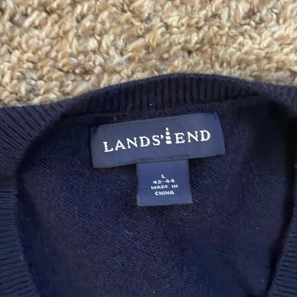 Lands End Cashmere Sweater - Picture 2 of 5